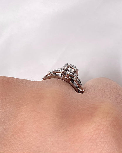 Bague Solitaire Diamants "Mélisande"