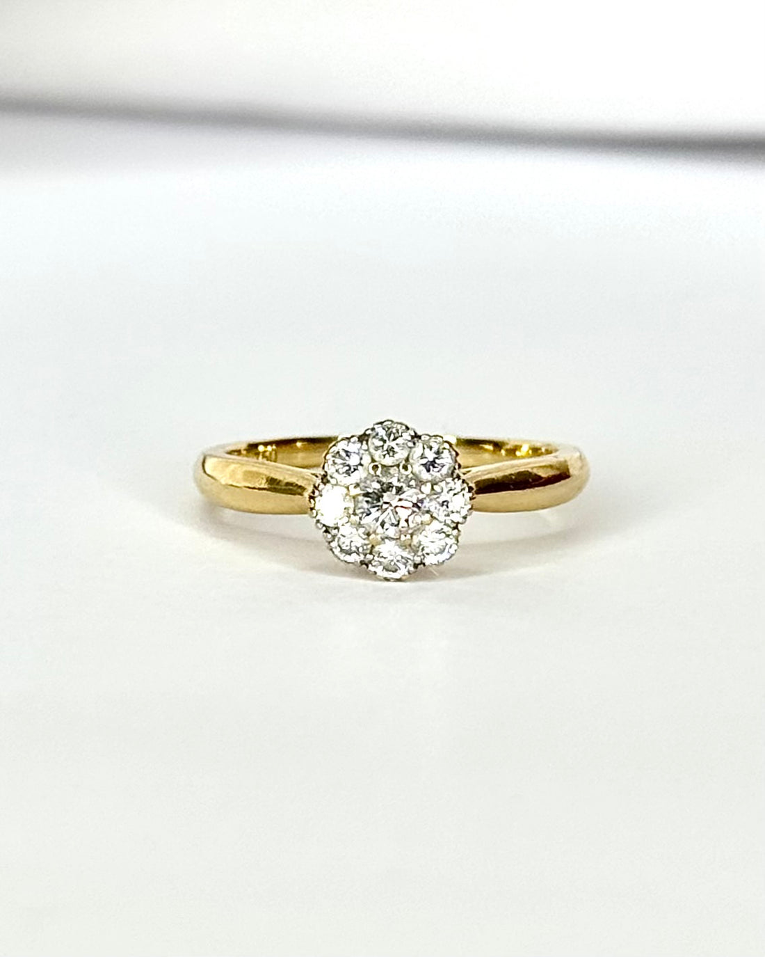 Bague Marguerite Diamants 0.34 carat "Flora"
