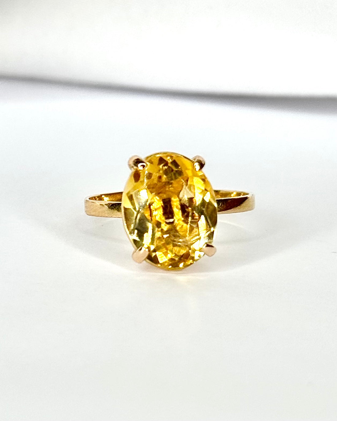 Bague Cocktail Citrine 5.62 carats "Julie"