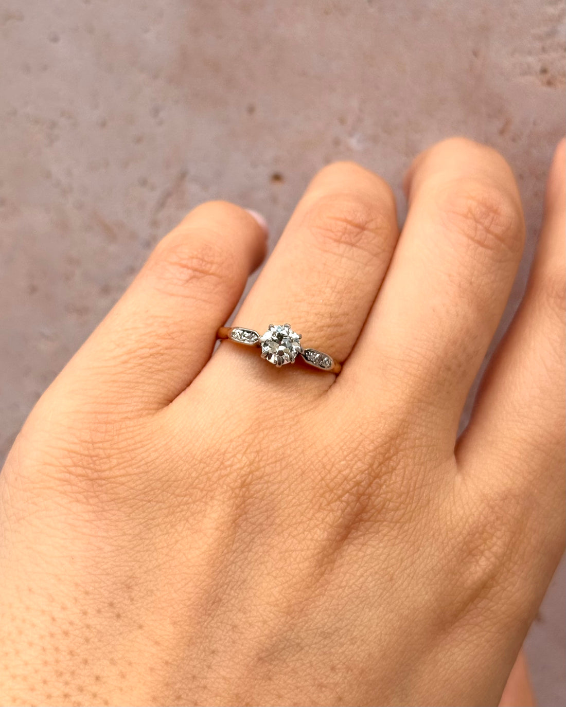 Bague Solitaire Diamants 0.56 carat "Anna"