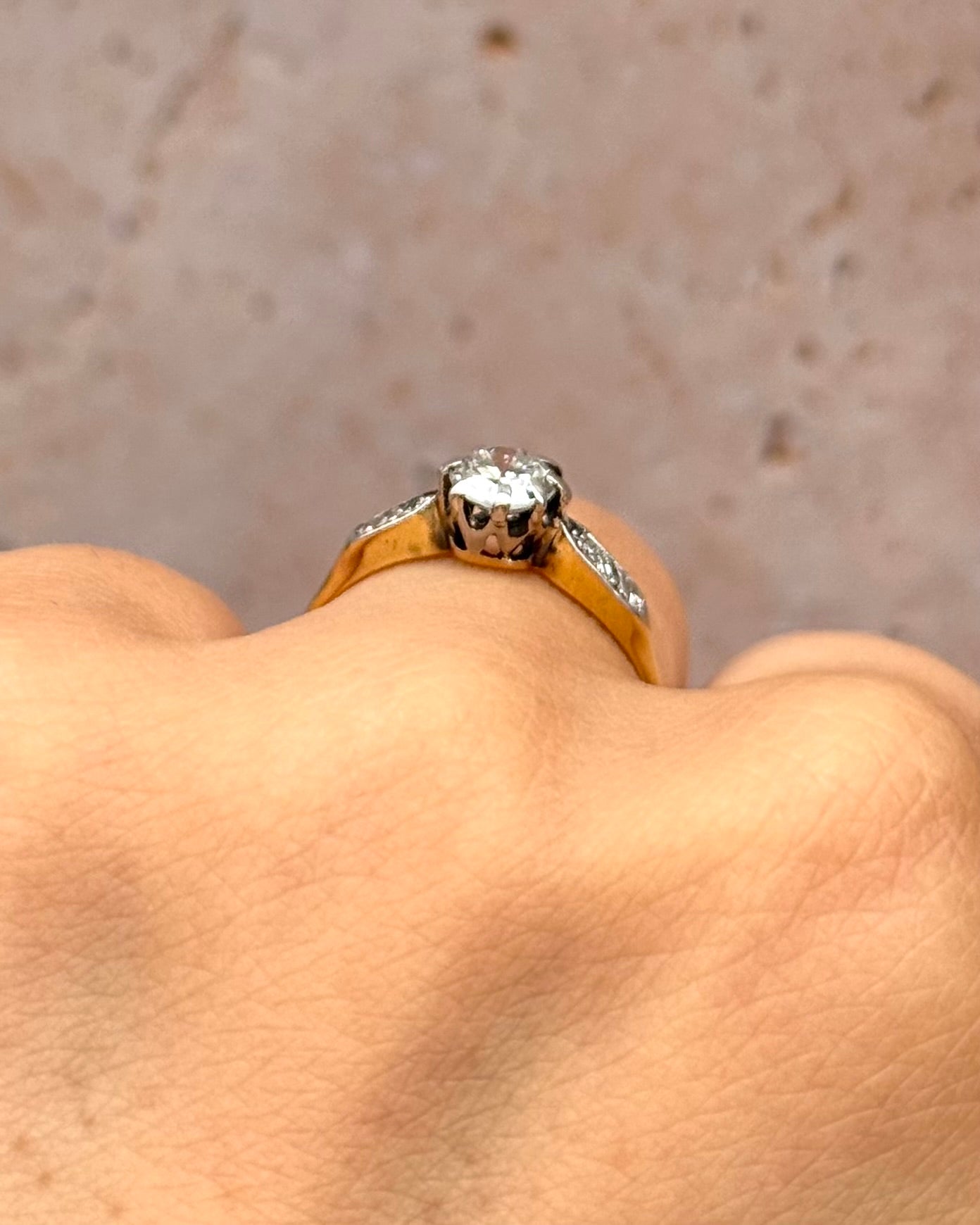 Solitaire Diamond Ring 0.56 Carat "Anna"