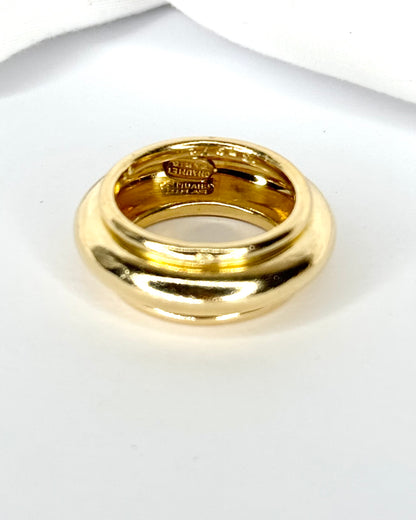 Bague Jonc Chaumet Or Jaune 18 carats 8.4g