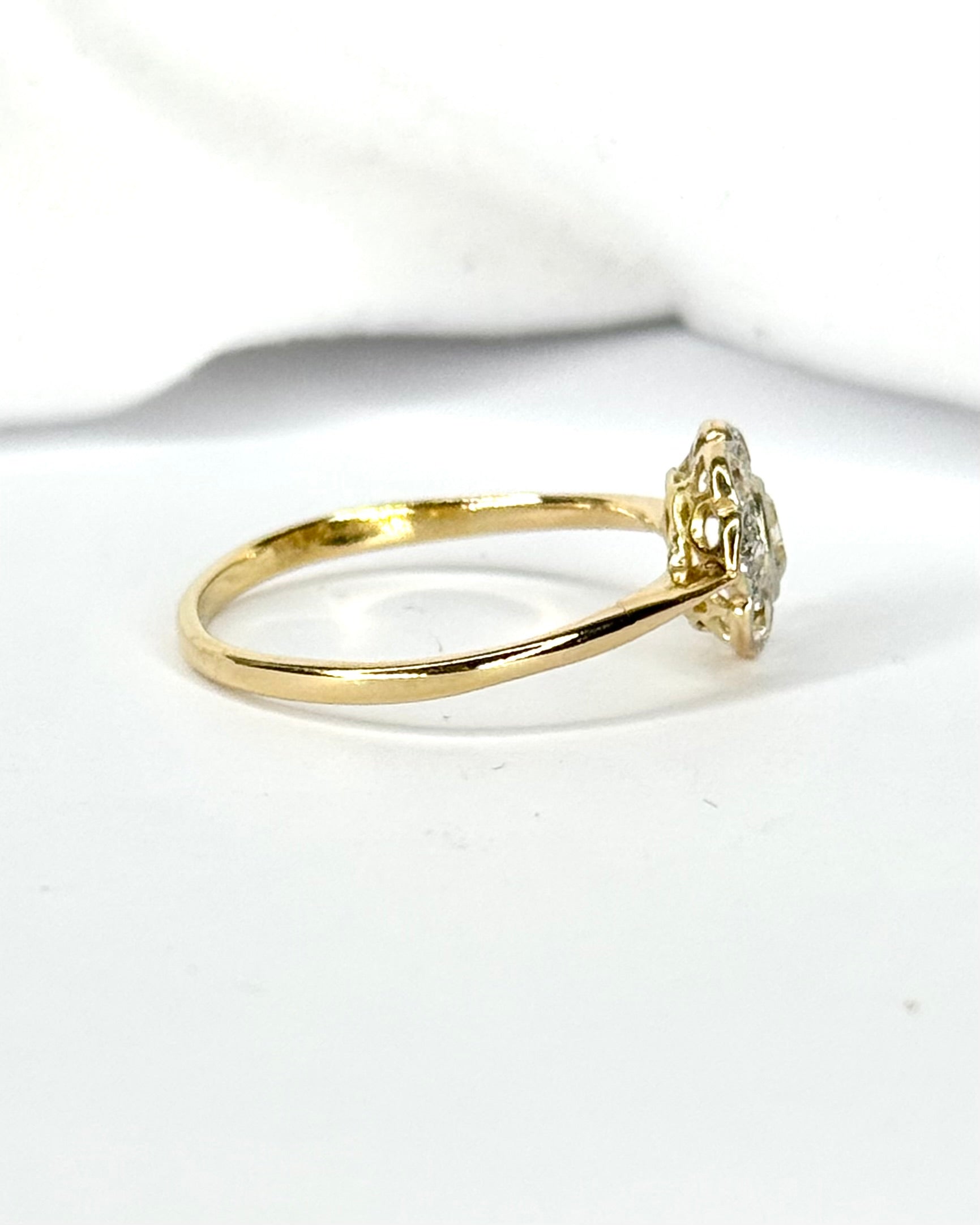 Anillo Marguerite Diamantes 0,48 quilates "Priscilla"