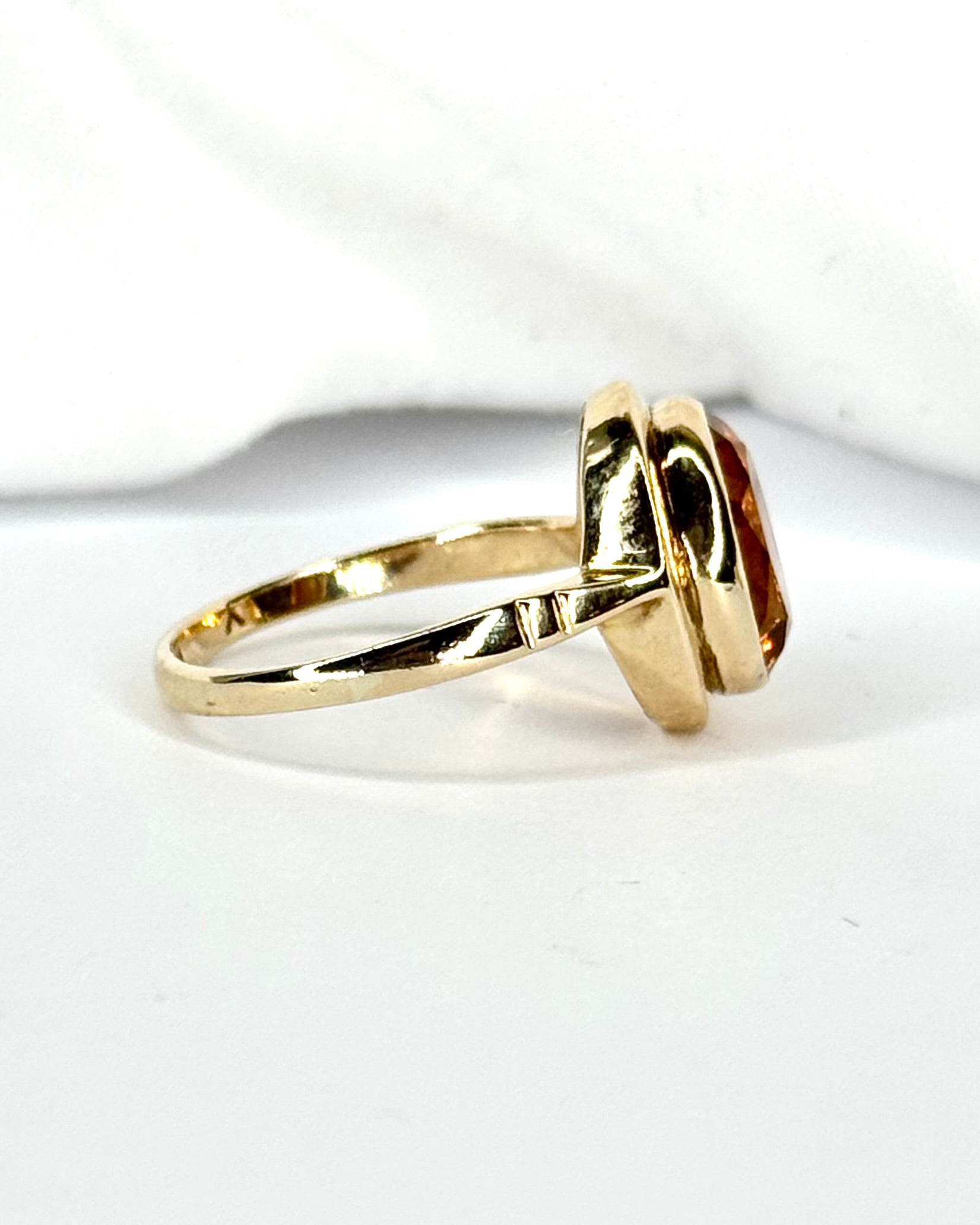 Anillo de cóctel con citrino de 2.35 quilates "Soline"
