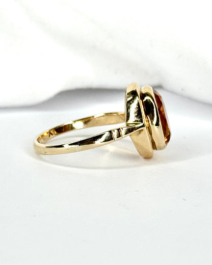 Anillo de cóctel con citrino de 2.35 quilates "Soline"