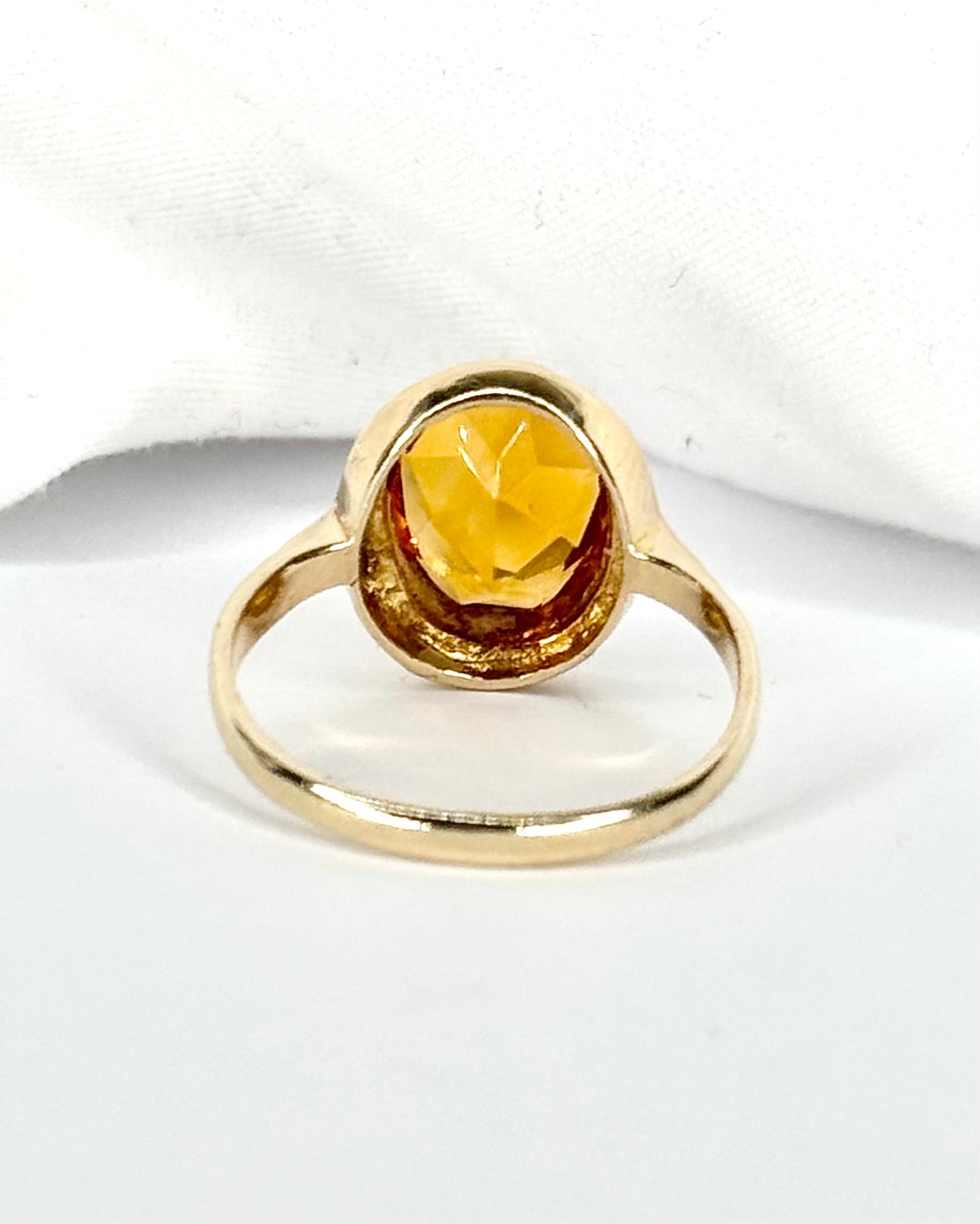Anillo de cóctel con citrino de 2.35 quilates "Soline"