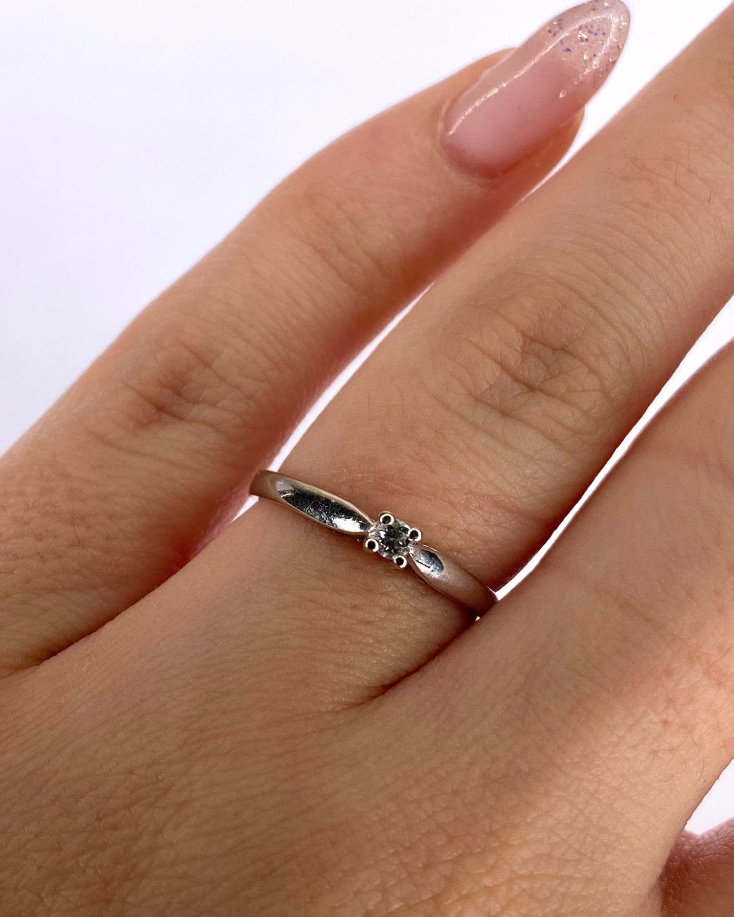 Bague Solitaire Diamant "Marni"