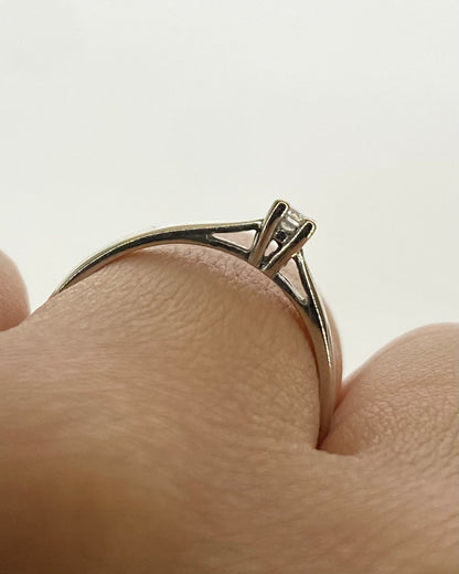 Bague Solitaire Diamant "Marni"