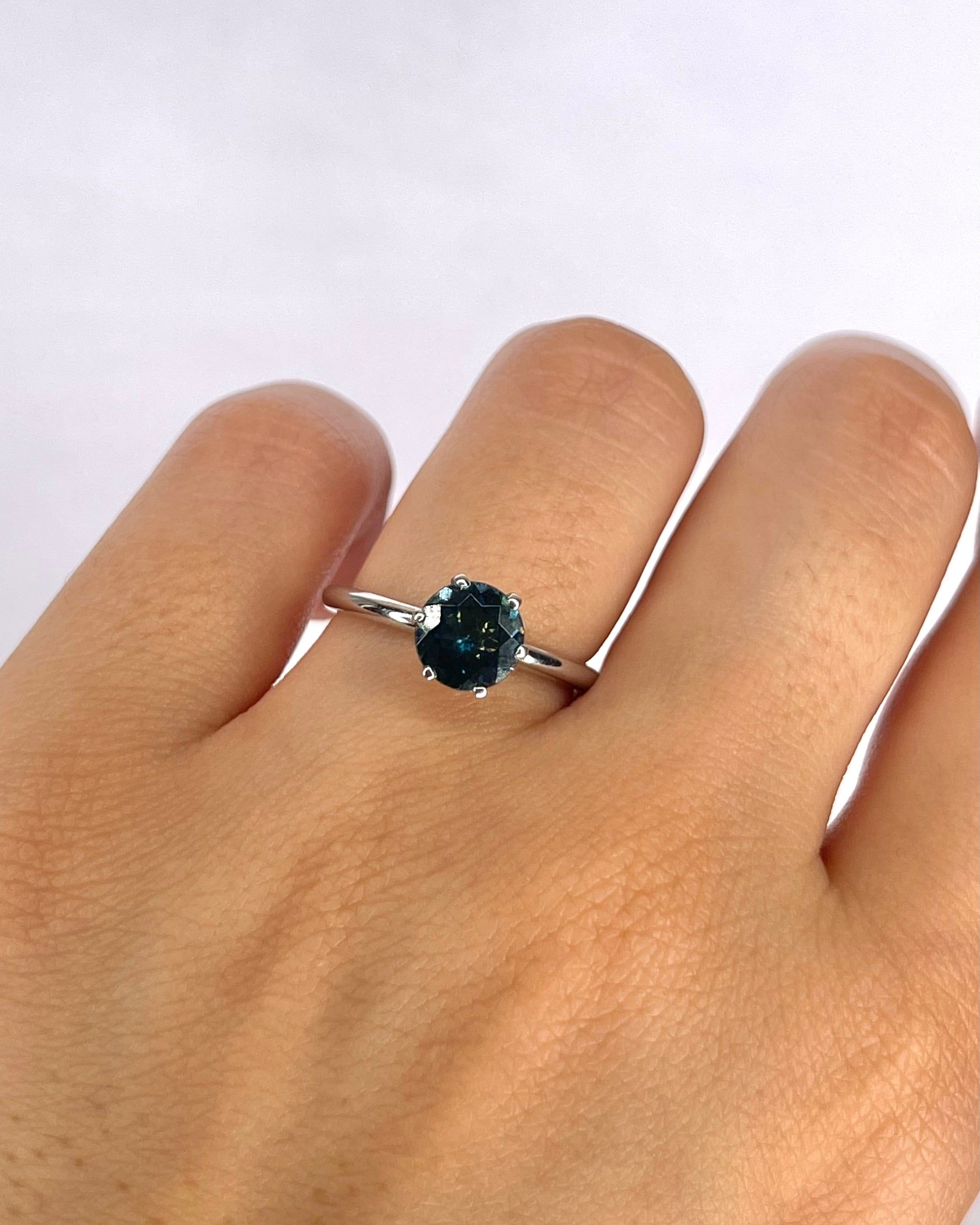 Bague Solitaire Topaze 1.70 carat "Charlie"