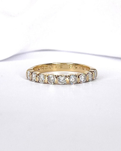Demi-Alliance Diamants 0.56 carat 2.8 mm "Simona"