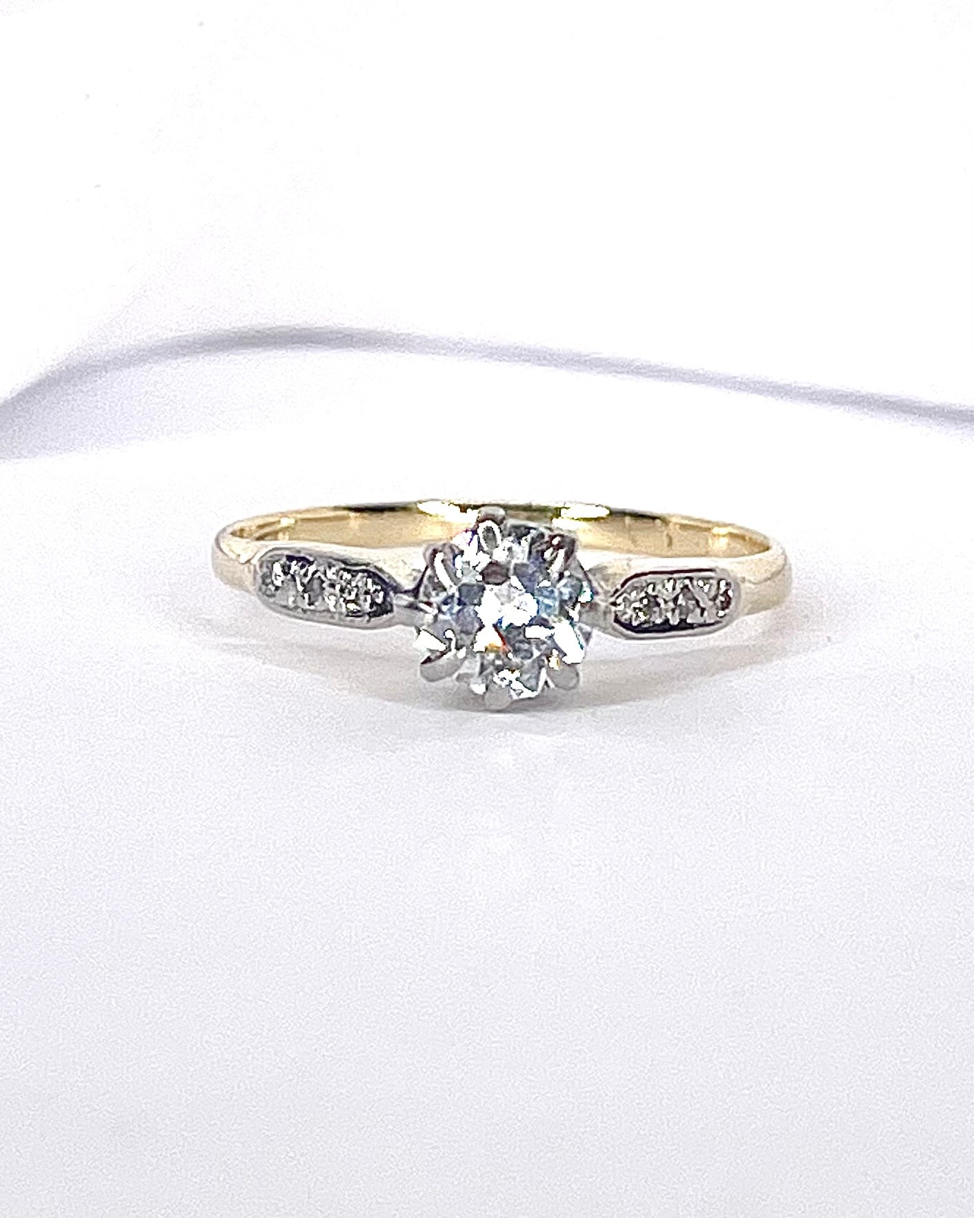 Solitaire Diamond Ring 0.56 Carat "Anna"