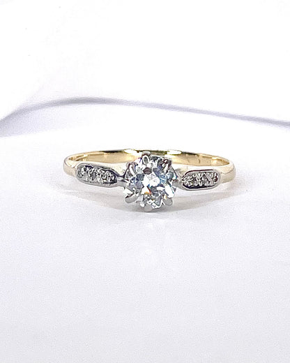 Solitaire Diamond Ring 0.56 Carat "Anna"