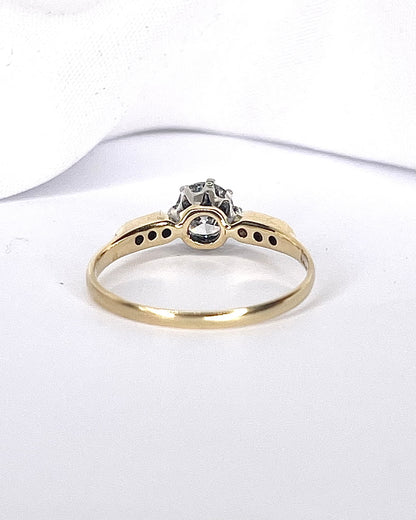 Solitaire Diamond Ring 0.56 Carat "Anna"