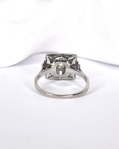 Art Deco Diamond Ring 0.22 carat "Georgina"