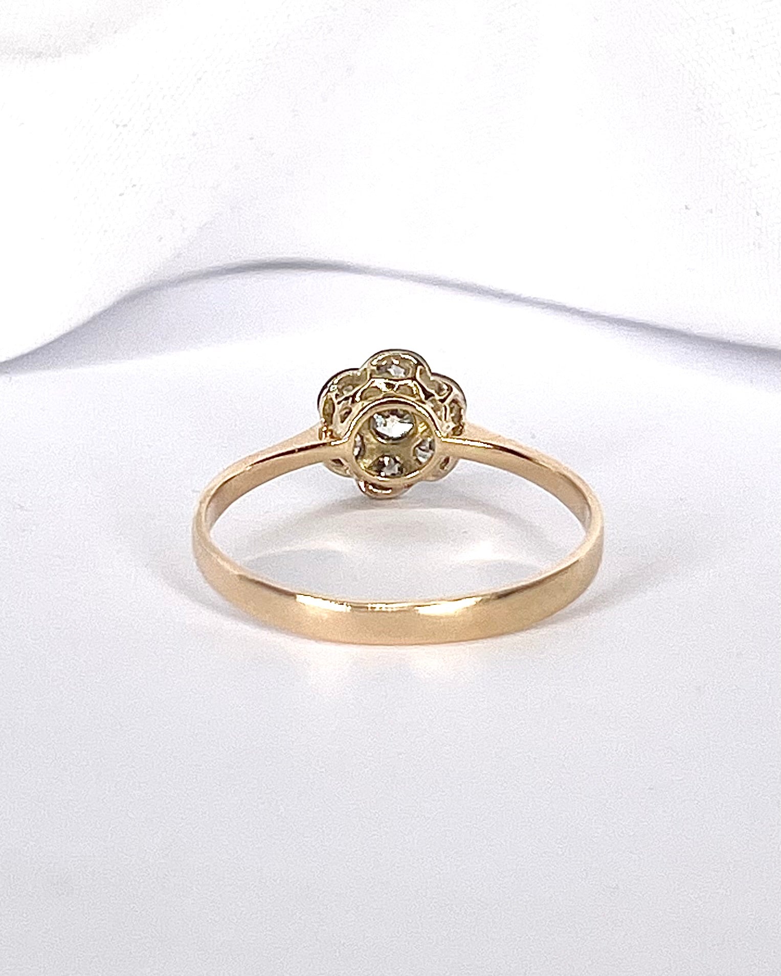 Bague Marguerite Diamants 0.23 carat "Anaelle"
