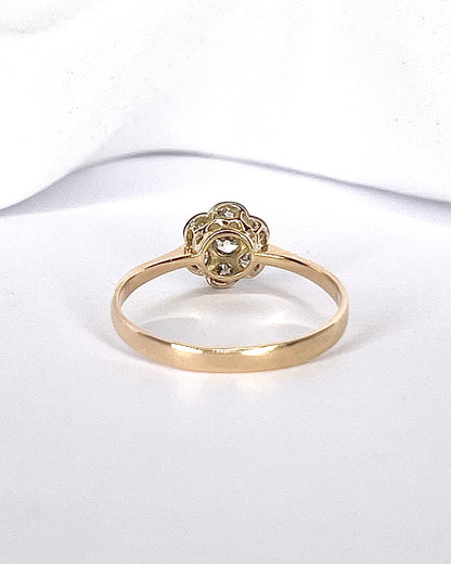 Bague Marguerite Diamants 0.23 carat "Anaelle"