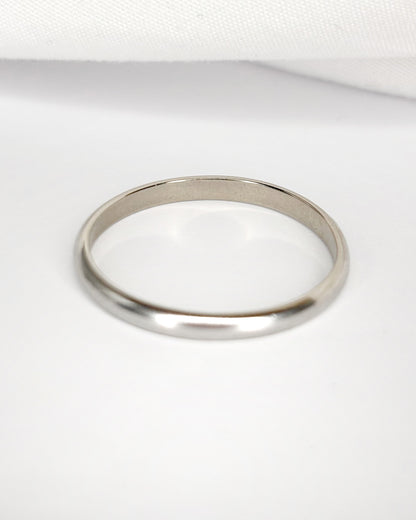 Alliance Or Gris 18 carats "Kevin"