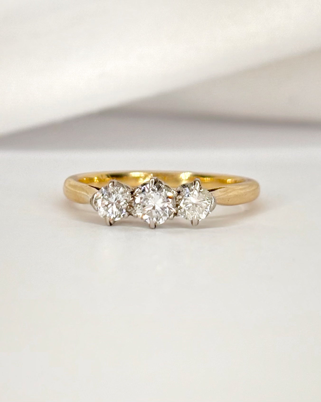 Bague Trilogie Diamants 0.31 carat "Samantha"