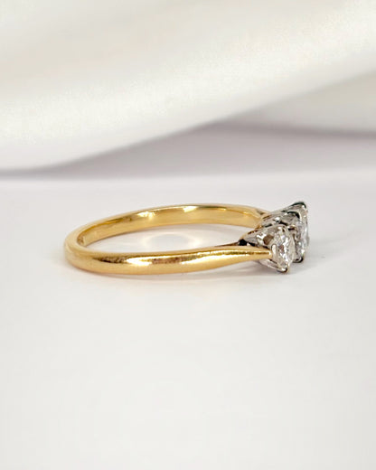 Bague Trilogie Diamants 0.31 carat "Samantha"