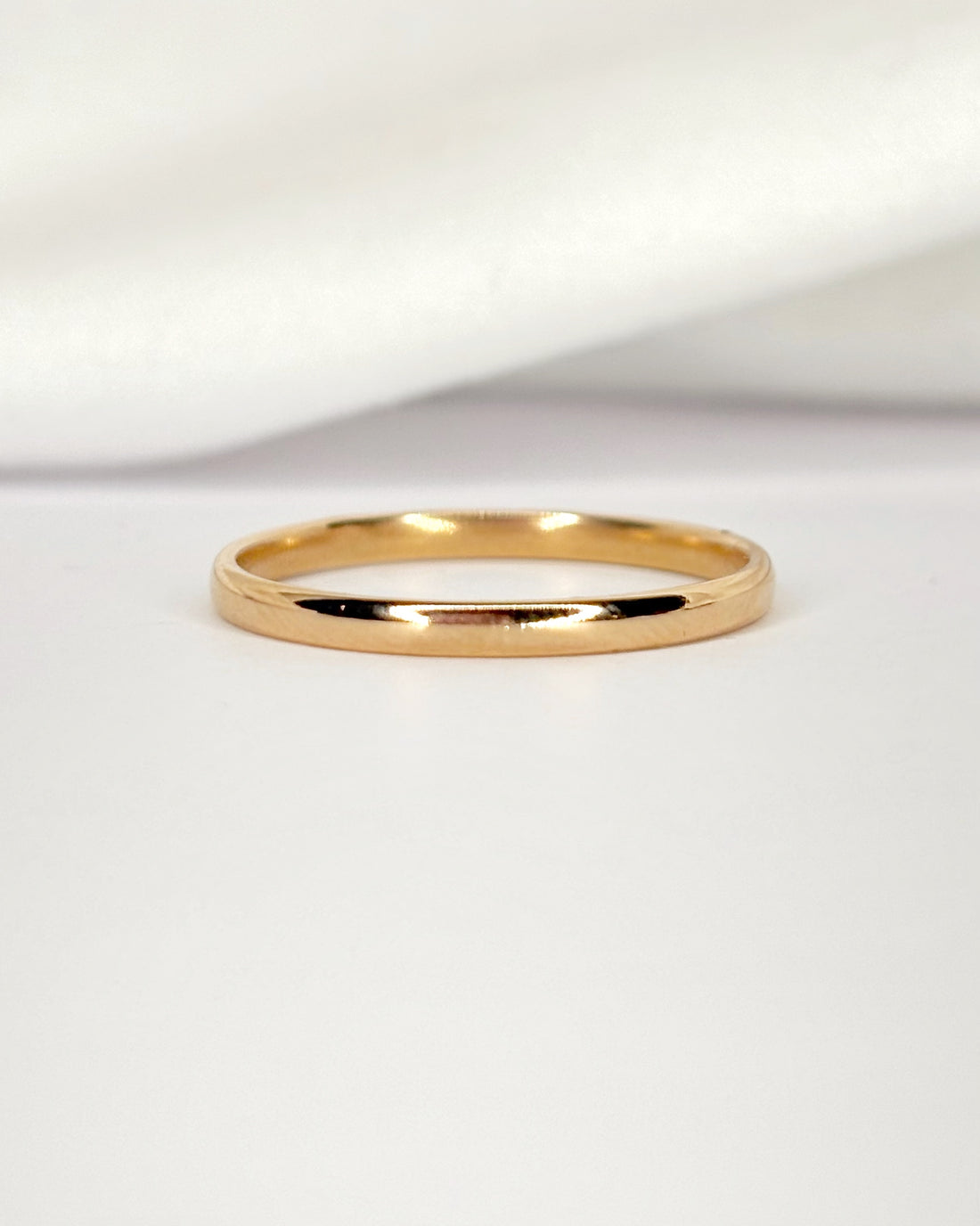 Alliance Or Jaune 18 carats 2 mm "Chris"