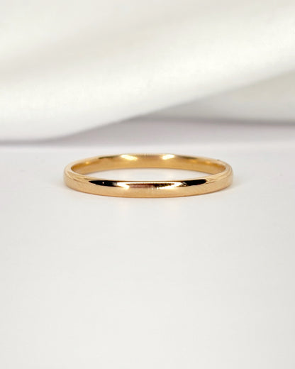 18 Carat Yellow Gold Alliance 2 mm "Chris"
