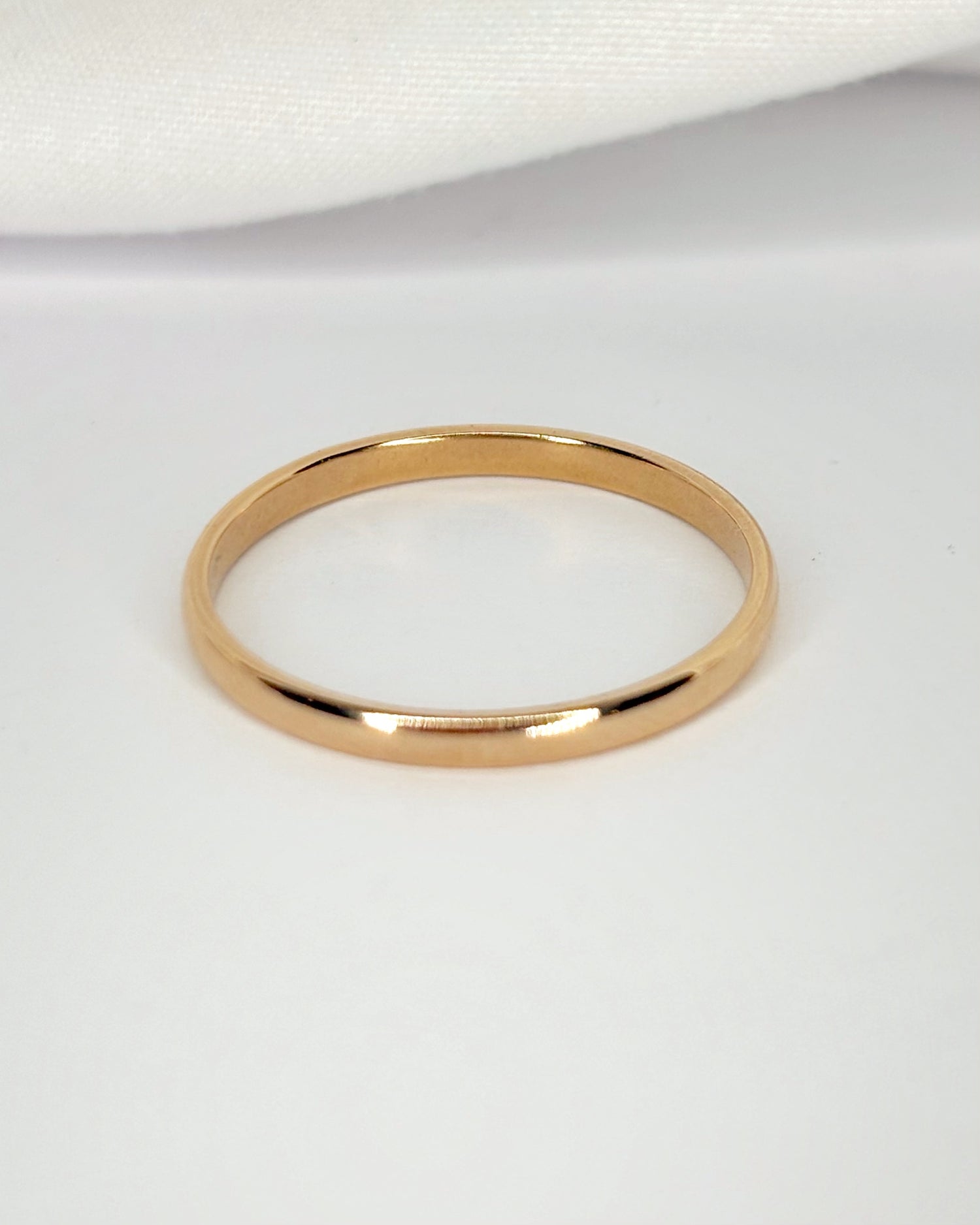 18 Carat Yellow Gold Alliance 2 mm "Chris"