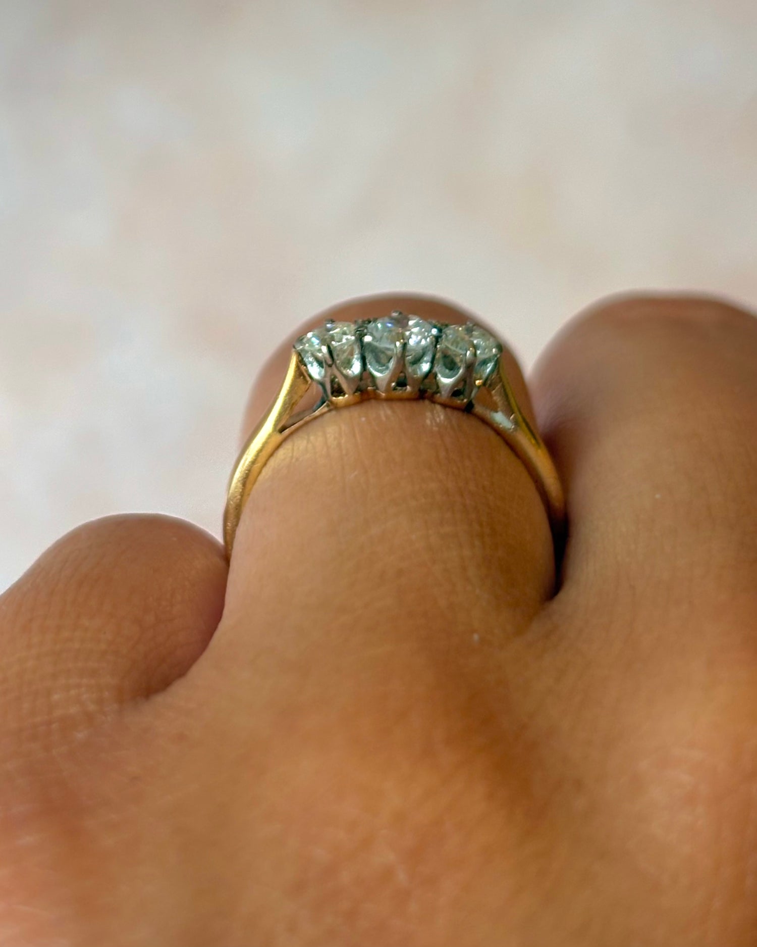 Bague Trilogie Diamants 0.31 carat "Samantha"