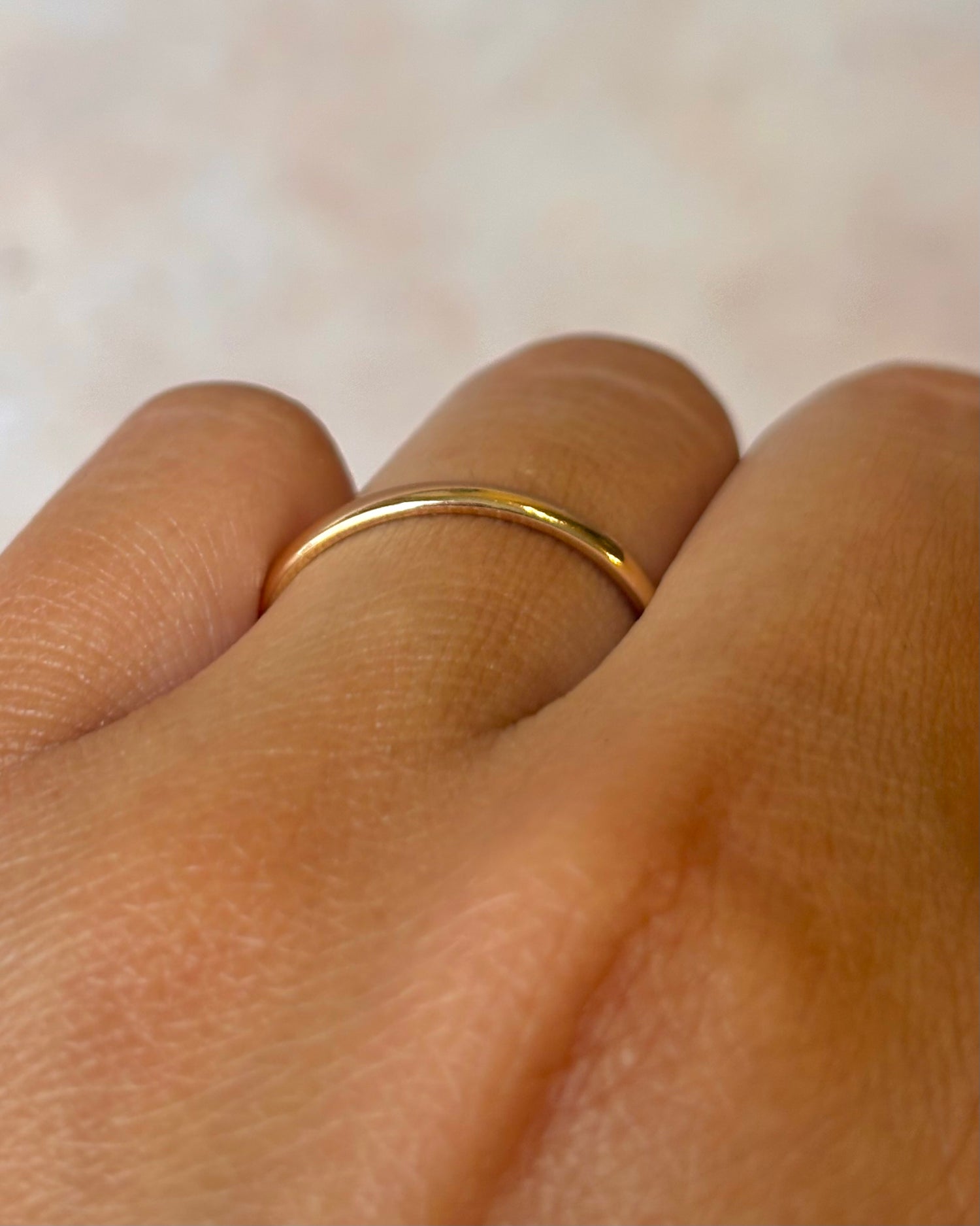 18 Carat Yellow Gold Alliance 2 mm "Chris"