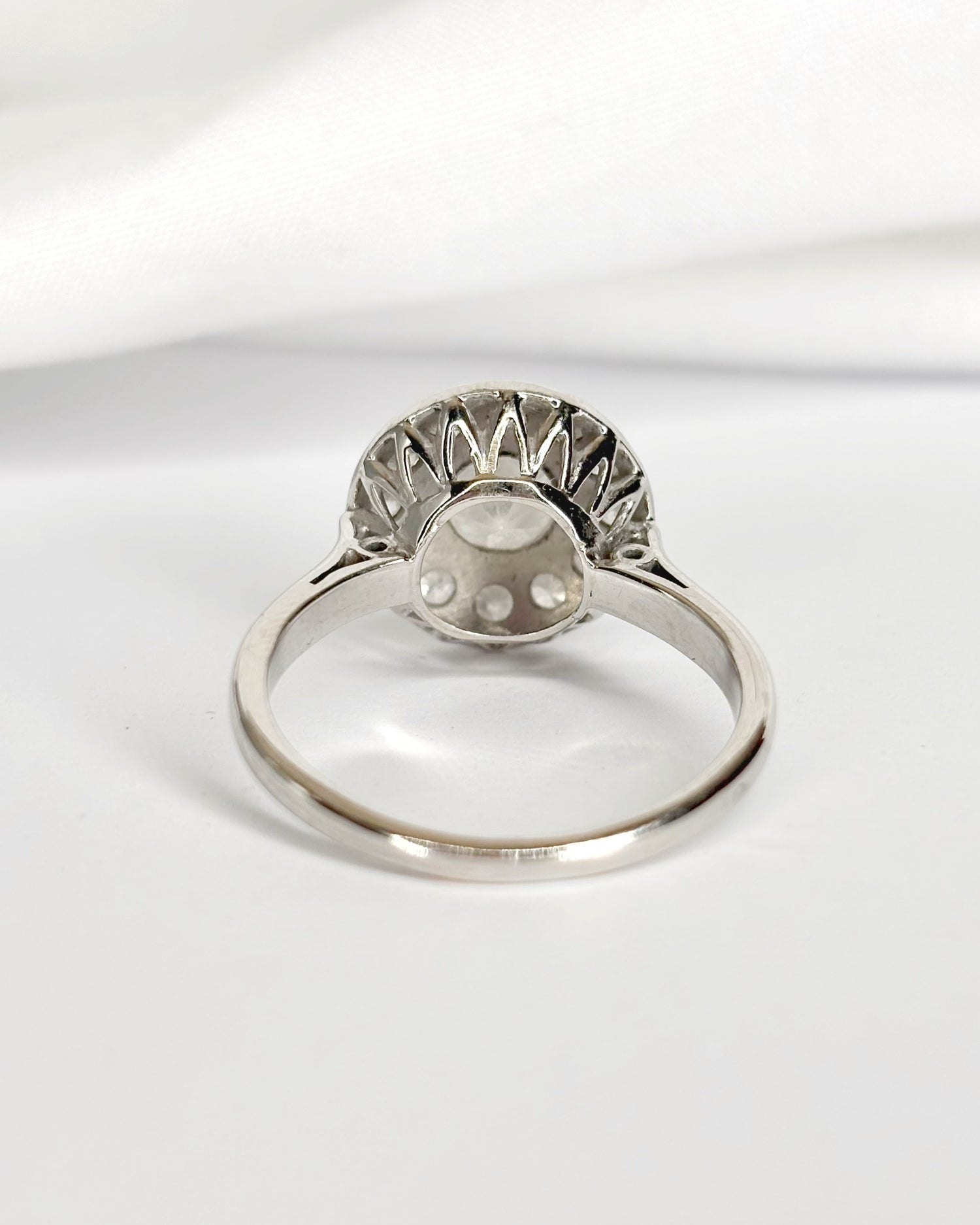 Bague Art-Déco Diamants 1.28 carat "Molly"