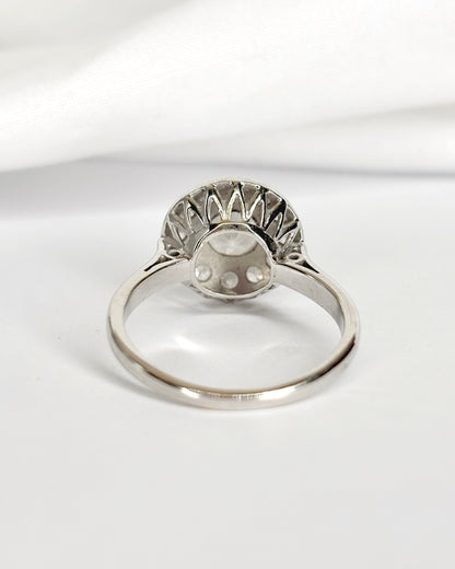 Bague Art-Déco Diamants 1.28 carat "Molly"