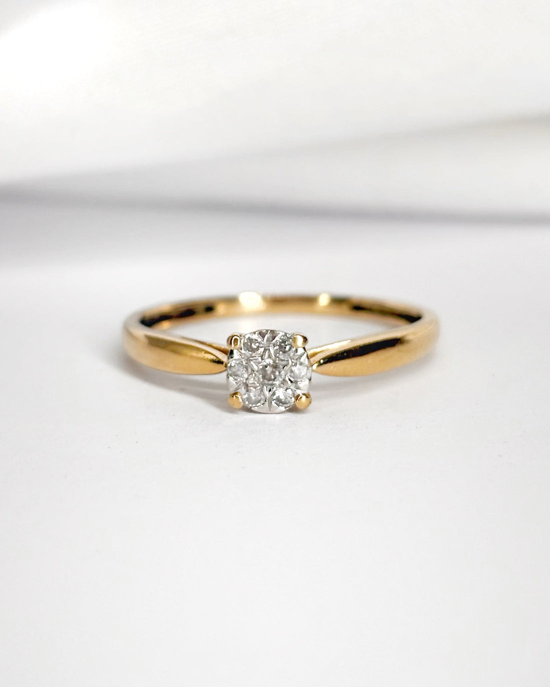 Bague Solitaire 7 Diamants "Sandra"