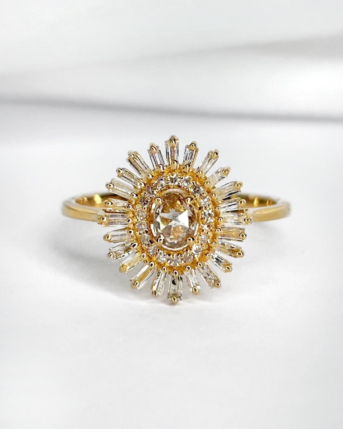 Bague Marguerite 43 Diamants 0.59 carat "Priya"