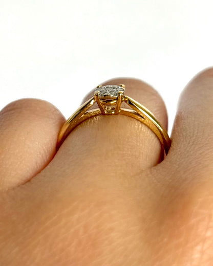 Bague Solitaire 7 Diamants "Sandra"