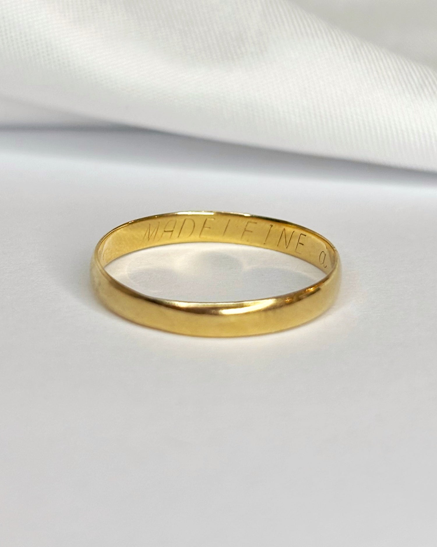 Alliance Or Jaune 18 carats "Alexandre"