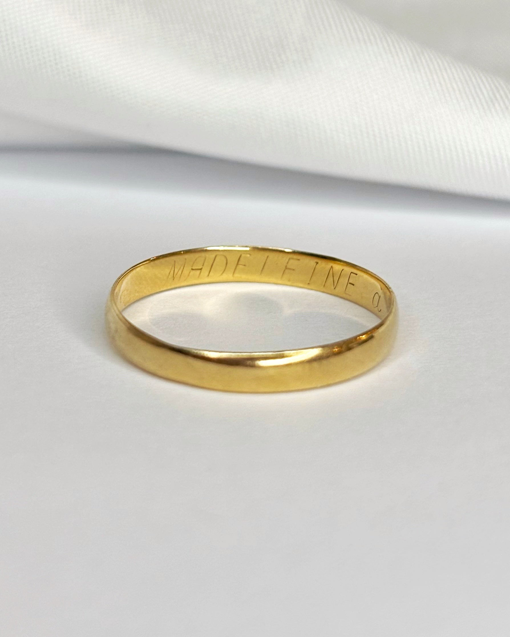 Alliance Or Jaune 18 carats "Alexandre"