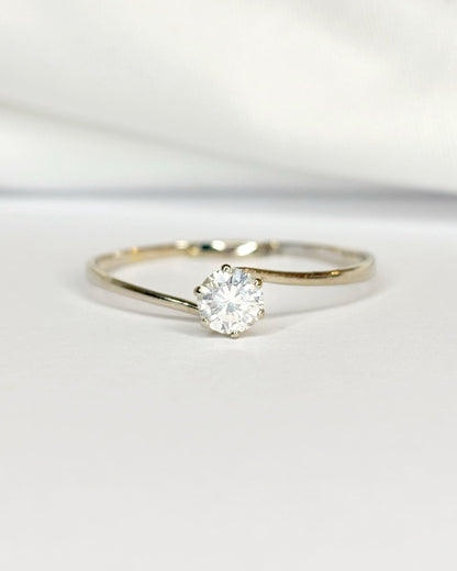 Bague Solitaire Diamant 0.33 carat "Millie"