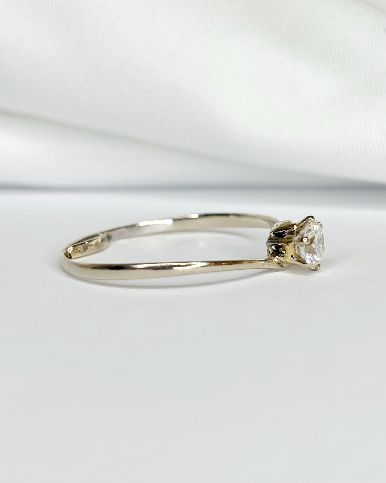 Bague Solitaire Diamant 0.33 carat "Millie"