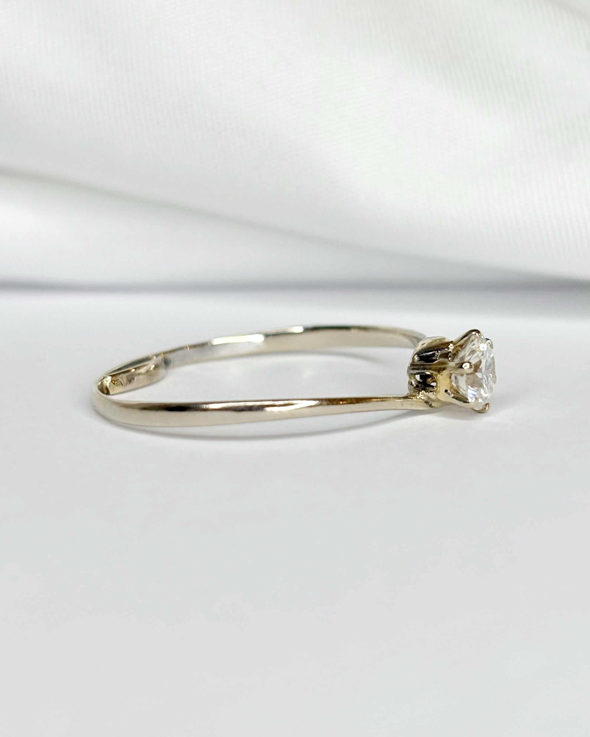 Bague Solitaire Diamant 0.33 carat "Millie"