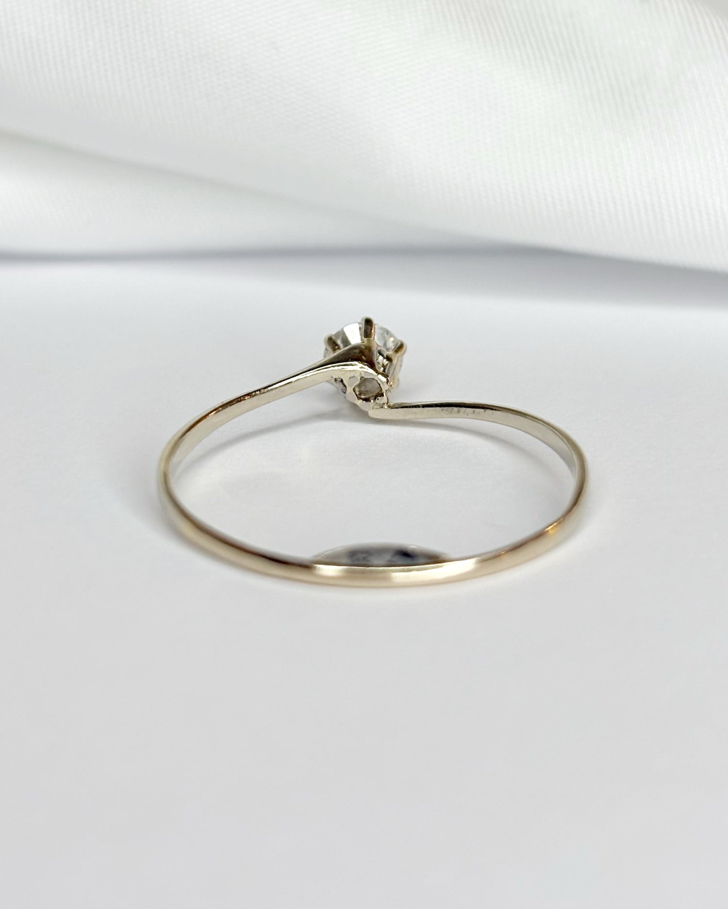 Bague Solitaire Diamant 0.33 carat "Millie"