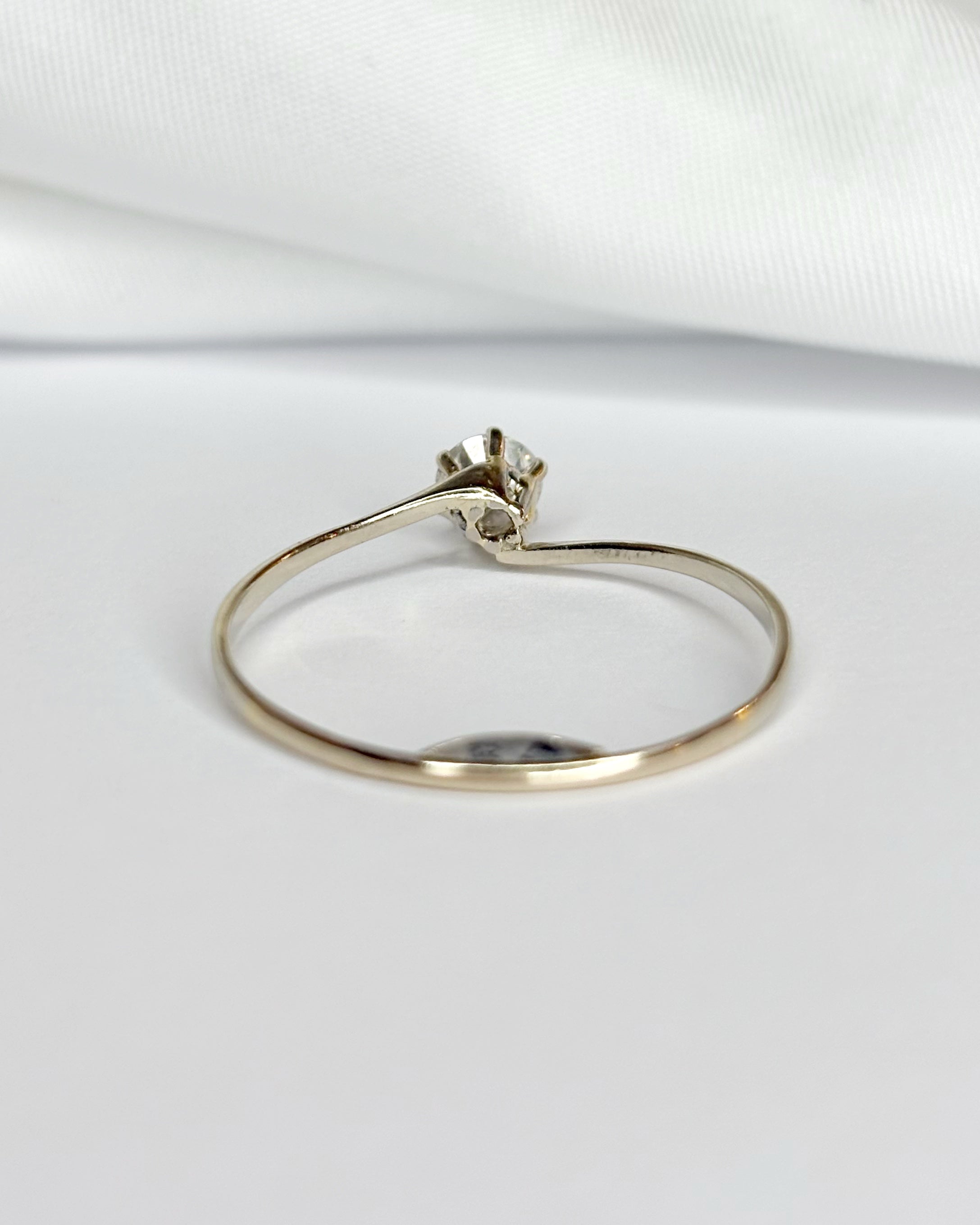 Bague Solitaire Diamant 0.33 carat "Millie"