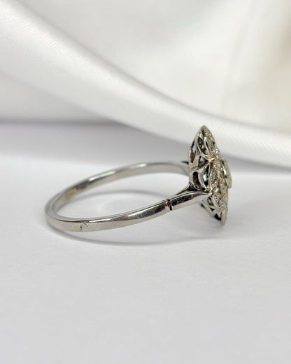 Bague Art-Déco Diamants "Chloé"