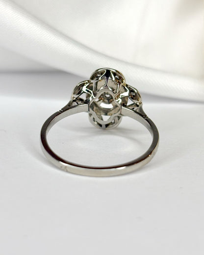 Bague Art-Déco Diamants "Chloé"