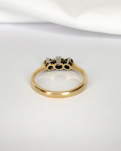 Bague Trilogie Diamants "Faia"