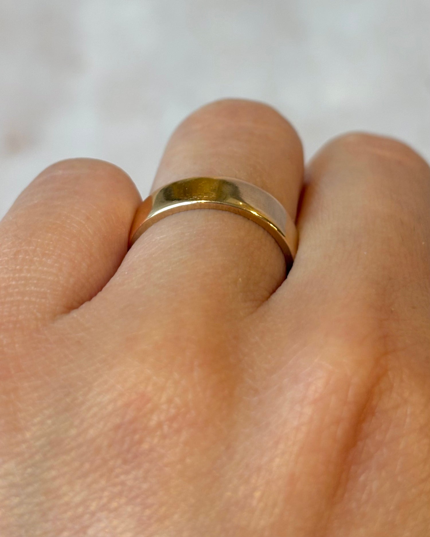 Alliance Or Jaune 18 carats 4.5mm "Paula"