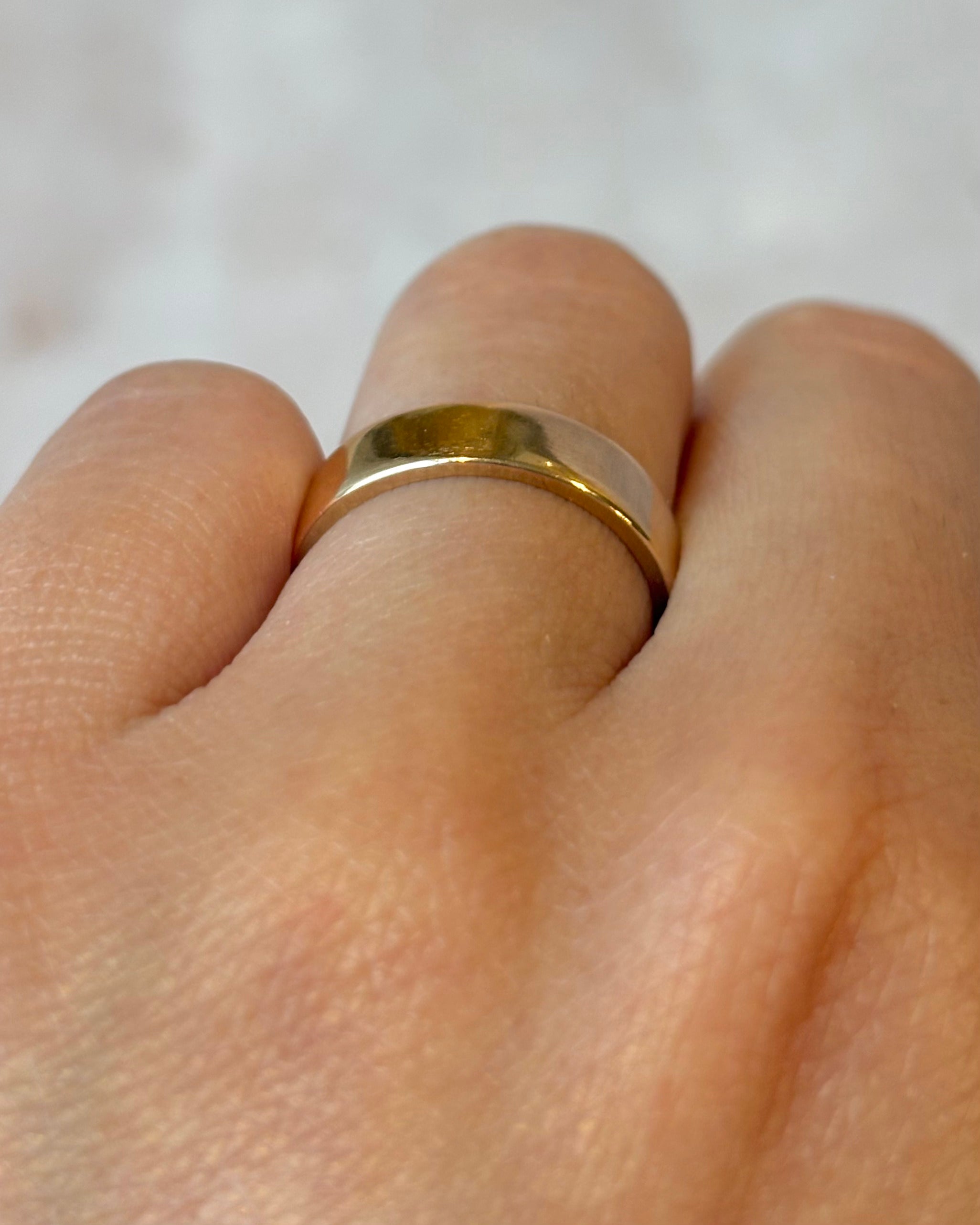 Alliance Or Jaune 18 carats 4.5mm "Paula"
