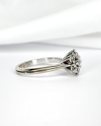 Bague Marguerite Diamants 0.61 carat "Sienna"