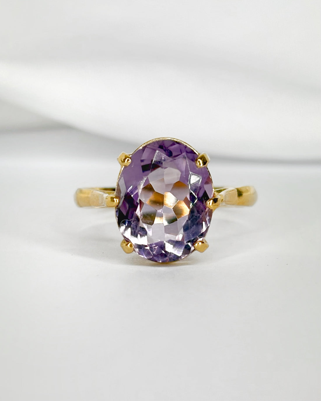 Bague Cocktail Améthyste 3.90 carats "Serine"
