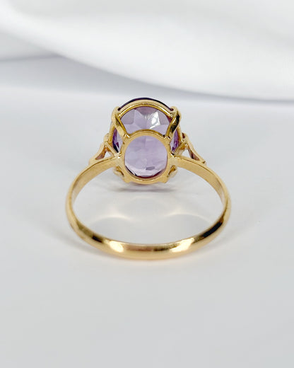 Bague Cocktail Améthyste 3.90 carats "Serine"