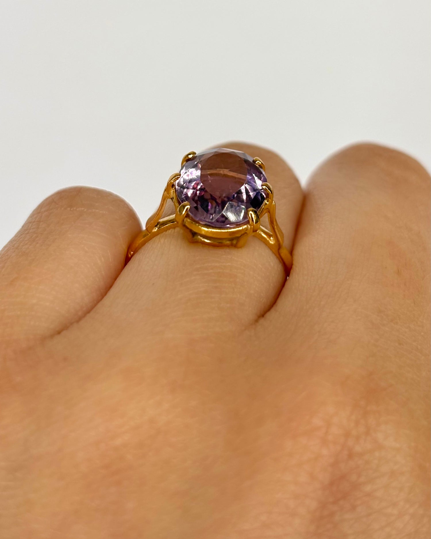 Bague Cocktail Améthyste 3.90 carats "Serine"