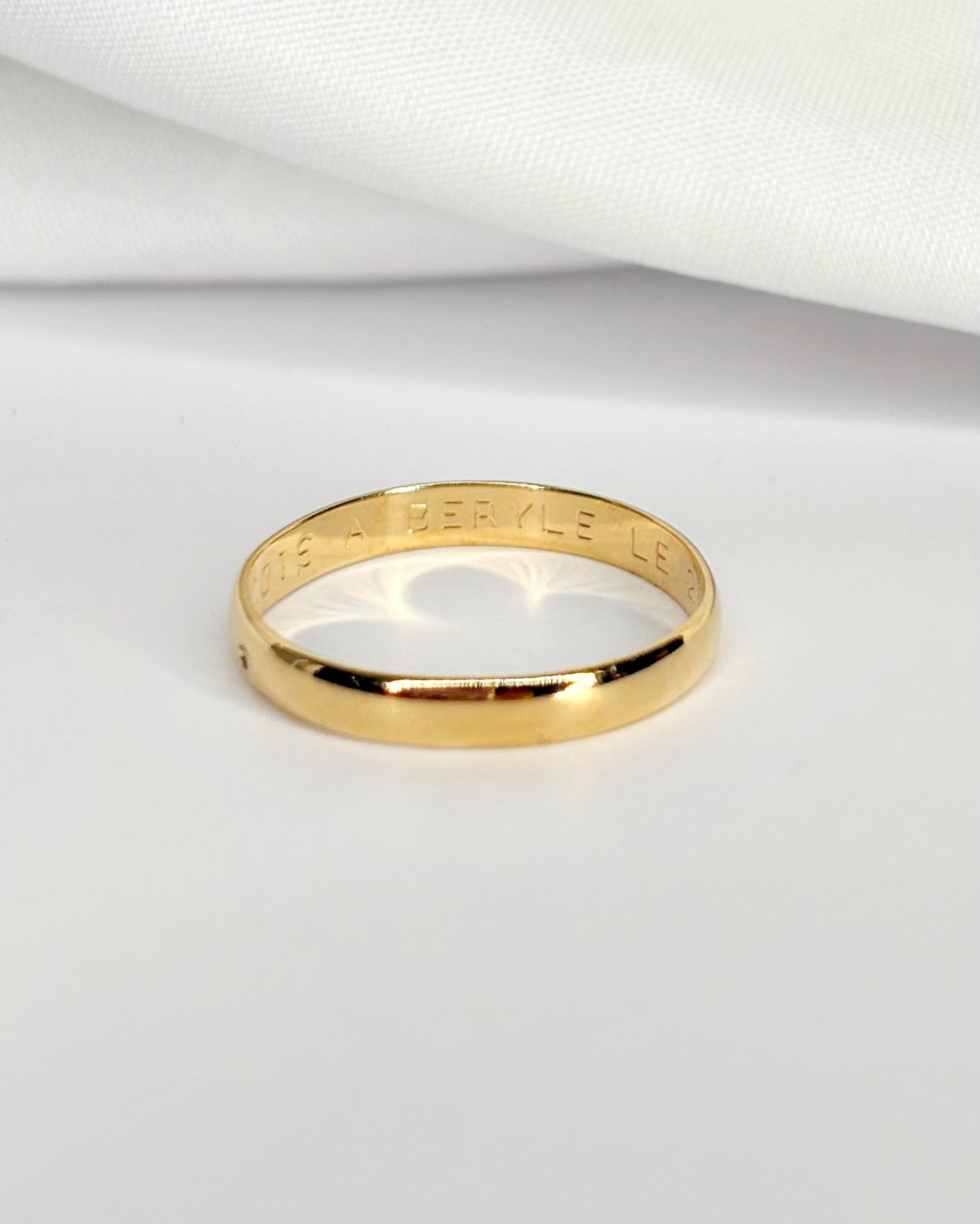 Alliance Or Jaune 18 carats "Alois"